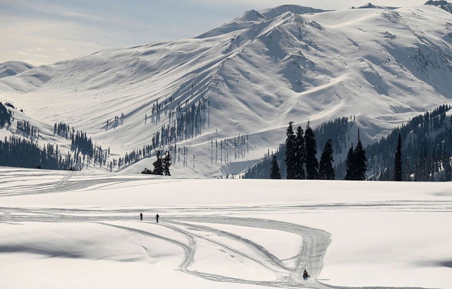 Gulmarg snow slopes